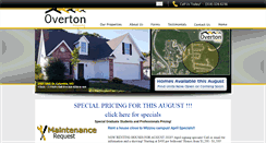 Desktop Screenshot of overtonhousing.com